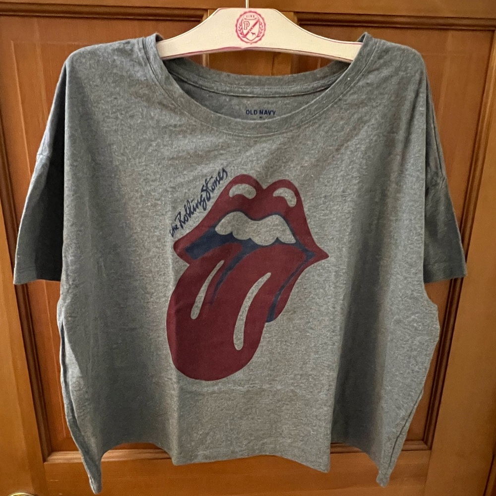Rolling Stones Cropped T-shirt